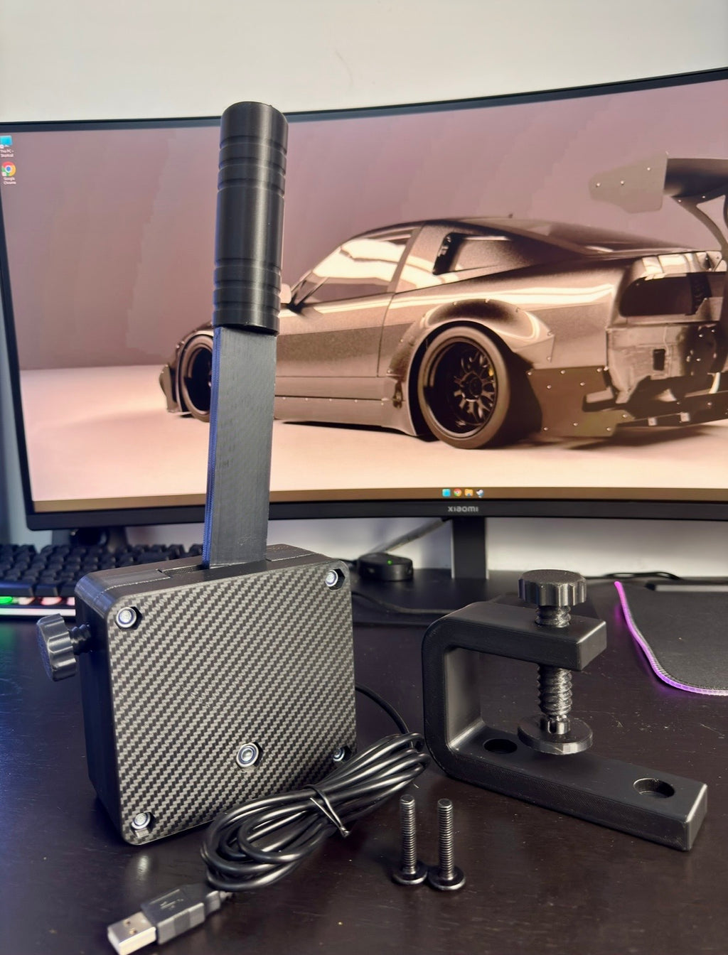USB Digital Handbrake for Sim Racing
Designed for drift, rally and racing simulators.