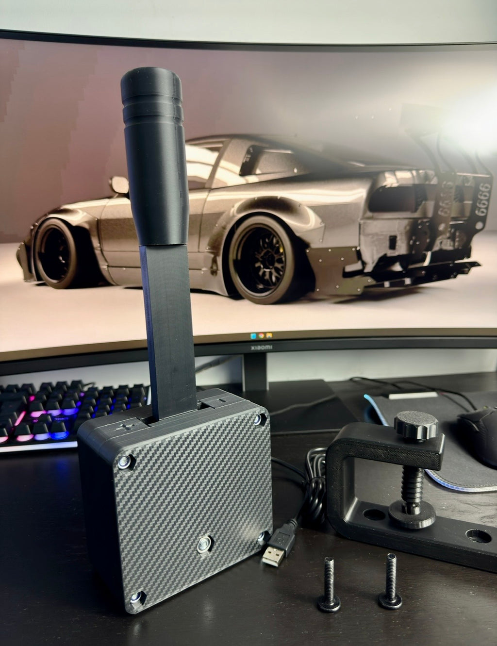 USB Sequential Shifter for Sim Racing
Designed for drift, rally and racing simulators.