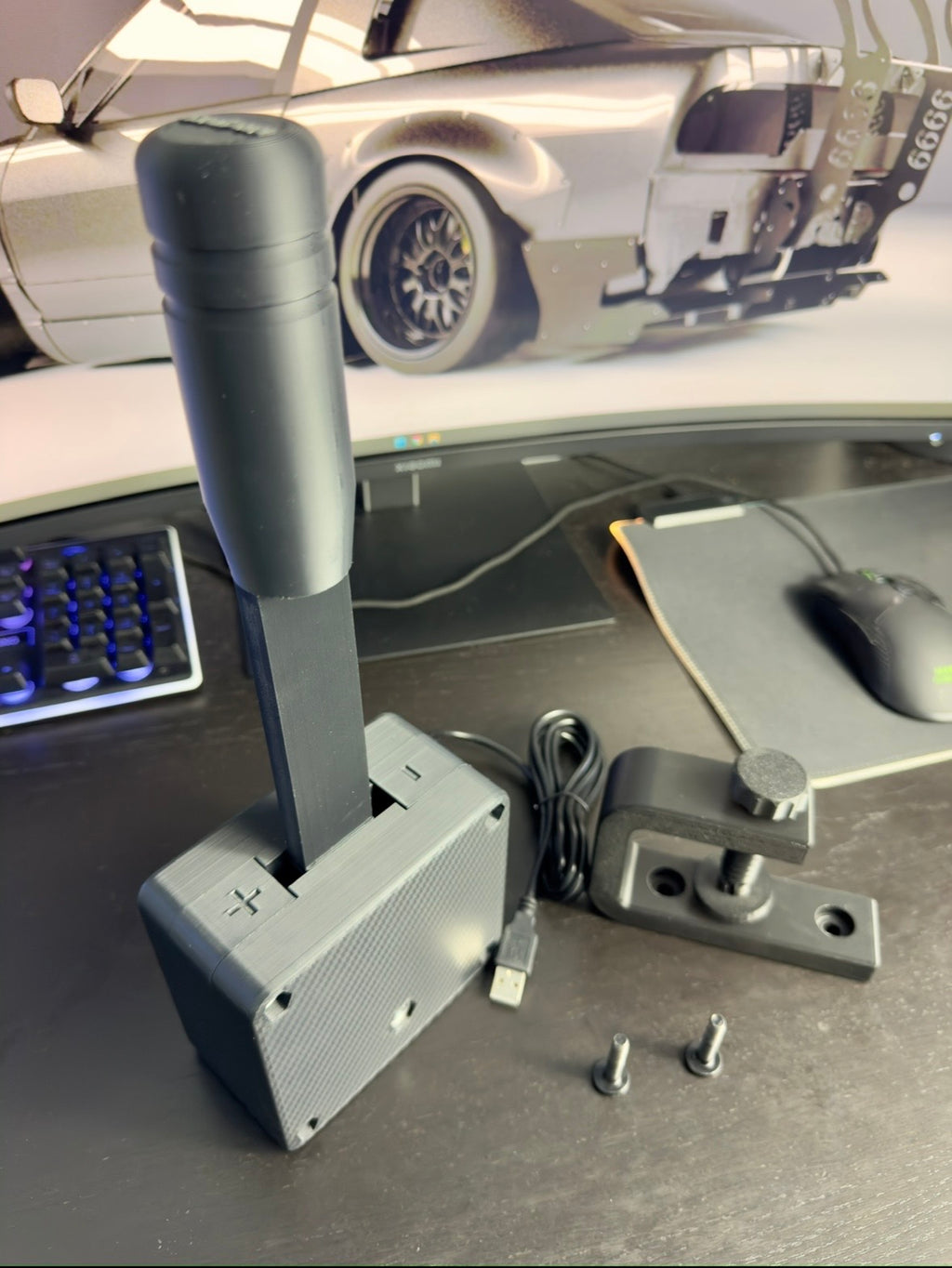 USB Sequential Shifter for Sim Racing
Designed for drift, rally and racing simulators.